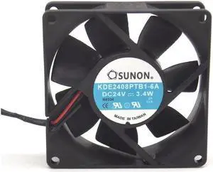 1pcs KDE2408PTB1-6A coolingfan DC24V 3.4W 8025 80*80*25 inverter fan
