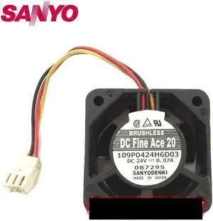 109P0424H6D03 4020 24V 0.07A 4CM 3-wire  DC fan 40 * 40 * 20MM