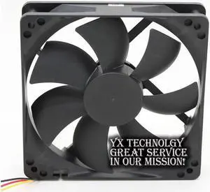 Original new  FD12125HB 12025 12cm 12V 0.46A winds fan  120*120*25mm