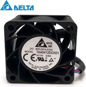 1pcs TAA0412DDX01 4020 4CM 40*40*20mm 4line ultra violent fan server 12V 0.9A