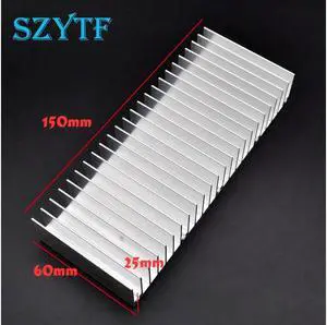 5pcs 150*25*60MM high-quality heat sink  radiator