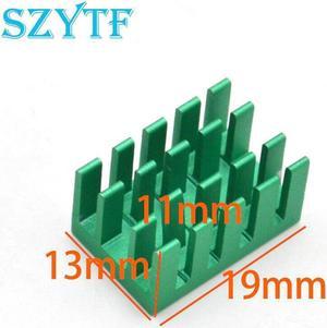 50pcs 19*13*11MM aluminum heat sink is suitable for use with computer graphics CPU chip memory
