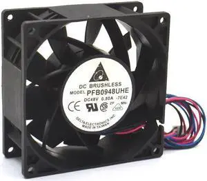 90*90*38mm 3-wire PFB0948UHE 9038 48V 0.8A wire wind inverter fan for delta