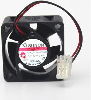 1pcs HA40201V4-0000-999 ultra-quiet fan 4020 40mm 4cm DC 12V 0.6W 2Wire Cooling Fan