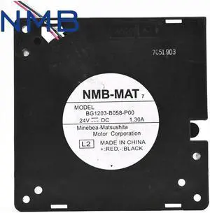 1pcs BG1203-B058-P00 12033 12cm 120mm  DC 24V 1.30Aturbo blower server case cooling fans