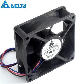 Delta 1pcs New and Original 80X80X25mm 24 v 0.15 A 8025 8  AFB0824HH inverter industrial PC power supply fan for