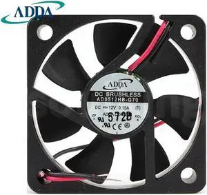 1pcs AD0512HB-G70 12V 0.15A 5010 50*50*10mm 5200RPM 11CFM power supply cooling fan