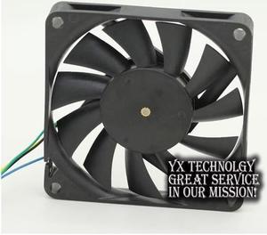 video card fanNew FD127010MB-H 7010 7cm 0.2A 12V four-wire thermostat graphics card fan 70*70*10mm