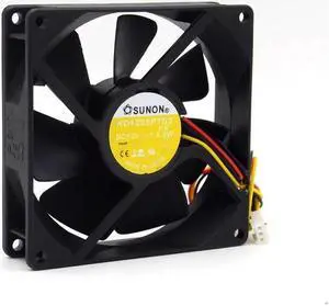 SUNON New 9225 KD1209PTS2 DC12V 2.5W three wire speed fan 9CM  92*92*25mm