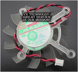 video card fanNew 8600GT9500GT 9600GT Graphics card cooling fan MGA7012MR-A15 12V 0.13A Diameter 6.5cm
