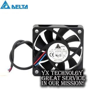 Delta    60*60*15mm AFB0612VHC 6015 12V 0.36A 6CM three-speed cooling fan for