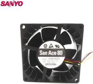 Original  8038 12V 1.1A 8CM 9G0812G103 80 * 80 * 38MM large air volume high-speed server cooling fan