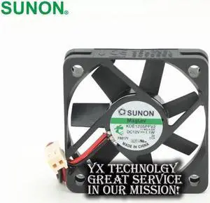 New KDE1205PFV2 5010 5CM 12V 1.1W 3 wire switch fan  50*50*10mm