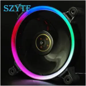 12V Chassis fan LED ultra-quiet air volume YTF-00 PC cooling fan 120 * 120 * 25mm computer fan