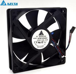 New AFB1224SH 12025 12CM 24V 0.42A wind capacity inverter fan thermostat for Delta 120*120*25mm