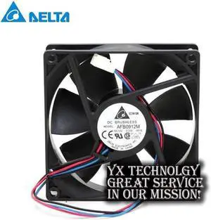Delta AFB0912M 9025 9CM 12V 0.20A fan speed for  90*90*25mm