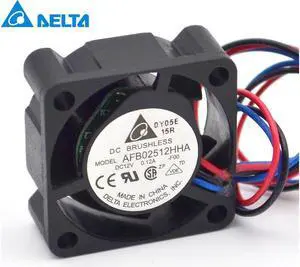 Delta fan  AFB02512HHA 2.5CM12V 0.12A cooling Fan 2wire or 3wire For SUN 370-5126 V240 V210 P\/N:3705126-01 25x25x10 mm