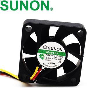 KDE2404PFV3 Oil bearing Cooling Axial Fan DC 24V 0.9W 4010 40*40*10mm