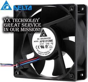 Delta Original 120*120*38MM AFB1212ME-FOO 12038 0.4A dual ball bearing mute chassis cooling fan  for