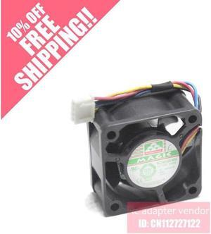 Taiwan magic 12V 0.22A MGT4012ZB-W20 4020 4 lines 4cm double ball bearing cooling fan