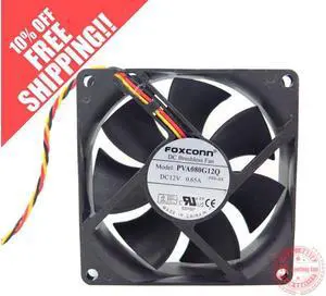 FOXCONN 8025 12V 0.65A 3PIN PWM PVA080G12Q cooling fan