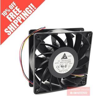 Delta violence Minerals fan FFC1212DE 12V 3A 4 wire PWM intelligent speed control 12CM 12038