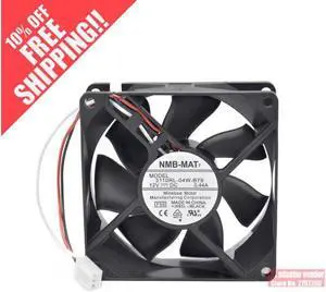NEW FOR NMB-MAT NMB 3110RL-04W-B79 12V 0.44A 80*80*25 3 wire ball bearing cooling fan