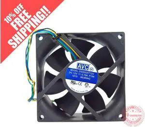 AVC DS08025T12U 12V 0.7A 8CM 8025 4 lines PWM cooling fan