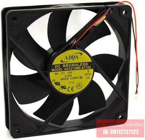Original ADDA 12025 12V 0.33A 2 wire AD1212MB-A70GL cooling fan