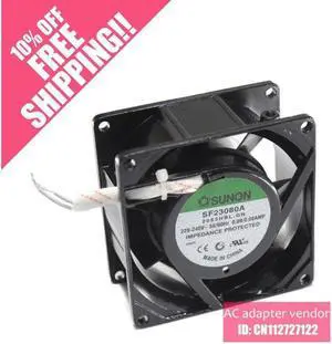 Genuine SUNON  fan SF23080A 2083HBL.GN 8038 220V 8cm fan