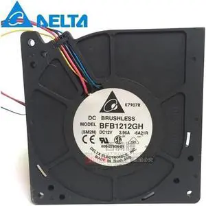 1pcs cooling fan 12V 3.96A BFB1212GH 12032 120x120x32mm 12cm server inverter blower