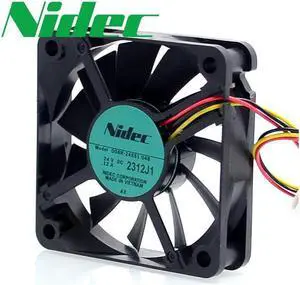 Nidec  new and original 60*60*15mm  3-wire D06R-24SS1 04B 6cm 24V inverter 0.12A 6015   fan  for nidec