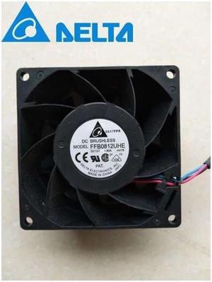 1pcs FFB0812UHE 8038 8cm 80*80*38mm 12v 1.80a server cooling fan