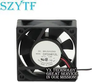 New and Original DFD0612L 6020 6cm 12V 0.09A chassis cooling fan for Delta 60*60*20mm