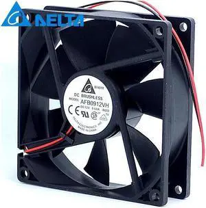 Delta New and original 9025 9cm double ball bearing fan 12V 0.60A AFB0912VH wind capacity for Delta 90*90*25mm