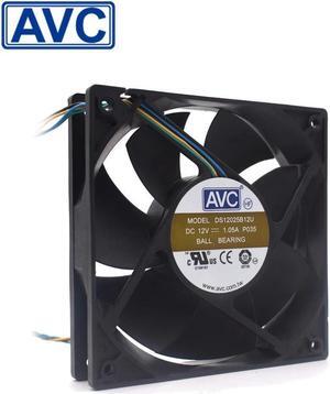 AVC  Original  DS12025B12U 12025 12V 1.05A fPWM large air volume case fan  10pcs\/lot