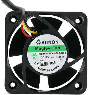 1pcs DC12V 1.38W MB40201VX-0000-G99 40*40*20MM 4CM Speed Signal case axial cooling fan