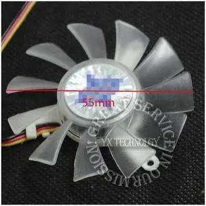 video card fanNew Graphics card fan 55mm diameter blades 42mm pitch