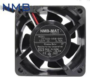 1pcs 2410SB-04W-B49 radiating cooling fan 6025 60*60*25mm for washer washing machine computer board 12V 0.14