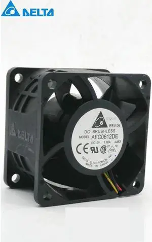 Delta New 6CM winds of 6038 12V 1.80A AFC0612DE PWM fan speed control intelligent 60*60*38mm