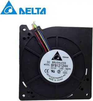 Delta Cooling fan For  BFB1212HH 5M2PR DC 12V 1.65A 4-wire 4-pin 110mm 120x120x32mm blower fan