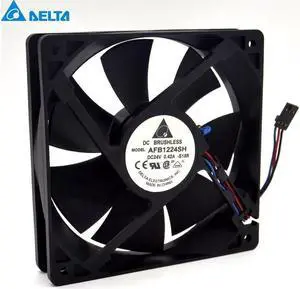 New AFB1224SH 12025 12CM 24V 0.42A wind capacity inverter fan thermostat for Delta 120*120*25mm