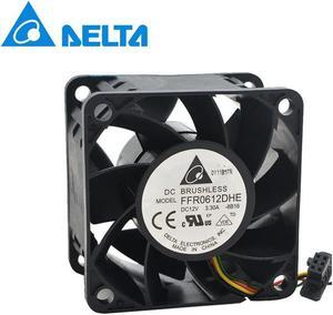 Delta fan  FFB0612DHE For  DL380 G6 G7 463172-001 496066-001 12V 3.3A 6038  cooling