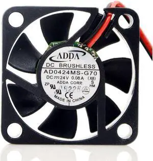 1pcs AD0424MS-G70 2 line printer inverter cooling fan 4CM 40*40*10 24V fan