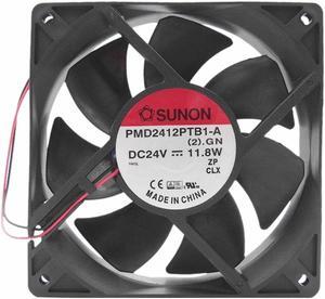 1pcs New  inverter cooling fan PMD2412PTB1-A (2). GN 24V axial fan 120*120*25mm