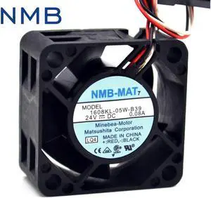 Original For NMB 1608KL-05W-B39 40*40*20mm 4020 24V 0.08A 8500RPM For Fanuc waterproof fan 5pcs\/lot