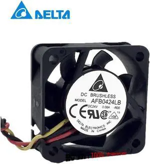 Delta   Original  4015 4 cm AFB0424LB 24V 0.08 inverter fan