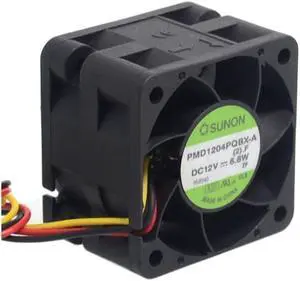 SUNON orginal  PMD1204PQBX-A 4CM 4028 12V 6.8W high- speed server fans  40*40*28mm