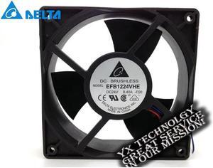 New 12038 pairs of the inverter ball 12cm fan speed 24V 0.4A EFB1224VHE 120*120*38mm