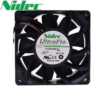 1pcs  V12E48BS8M9-07 12038 120*120*38mm  48V 1.55A 4-P pwm case cooling fan